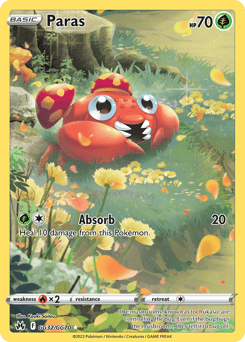 Paras – Trainer Gallery Rare Holo