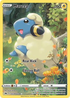 Mareep – Trainer Gallery Rare Holo
