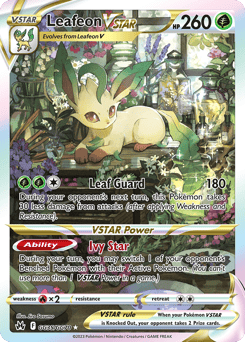 Leafeon VSTAR – Rare Holo VSTAR