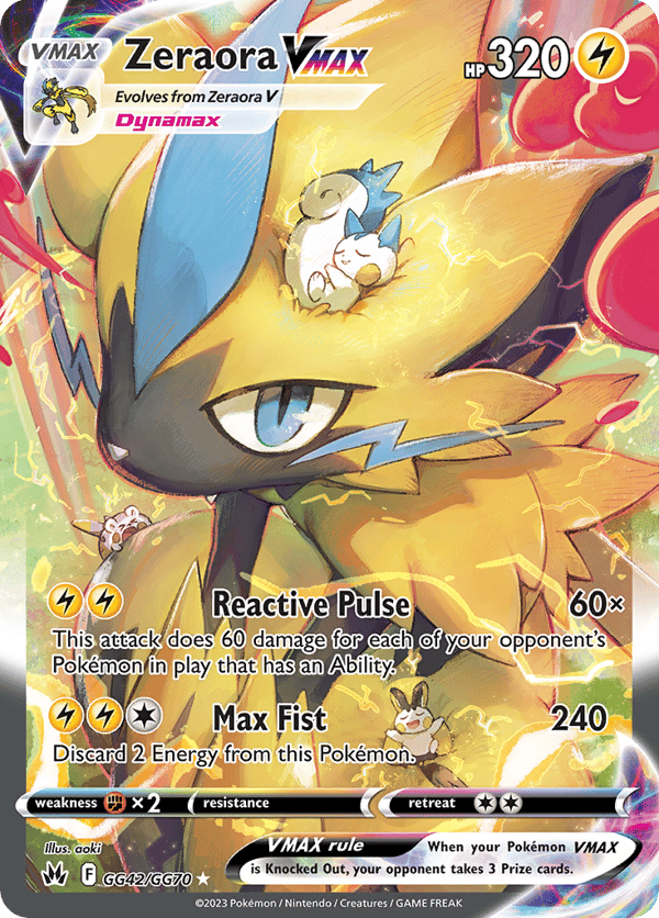 Zeraora VMAX – Crown Zenith Galarian Gallery