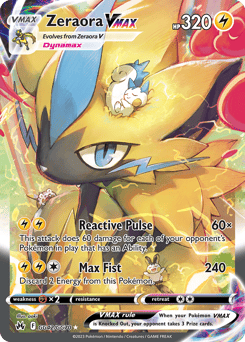 Zeraora VMAX – Rare Holo VMAX