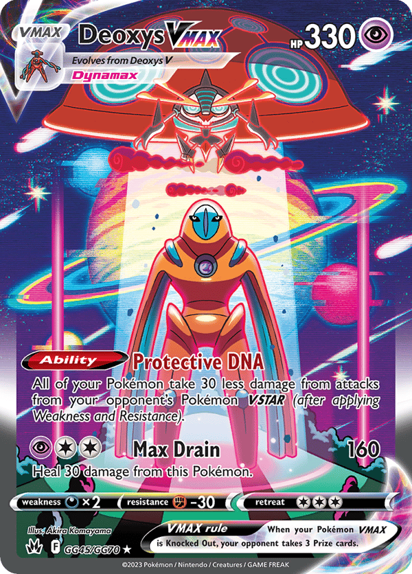 Deoxys VMAX – Rare Holo VMAX – Crown Zenith Galarian Gallery