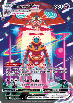 Deoxys VMAX – Rare Holo VMAX