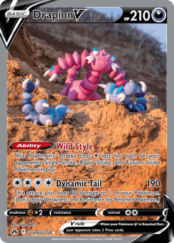 Drapion V – Rare Holo V