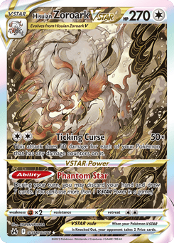 Hisuian Zoroark VSTAR – Rare Holo VSTAR