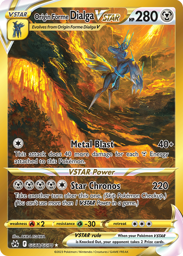 Origin Forme Dialga VSTAR – Rare Secret – Crown Zenith Galarian Gallery