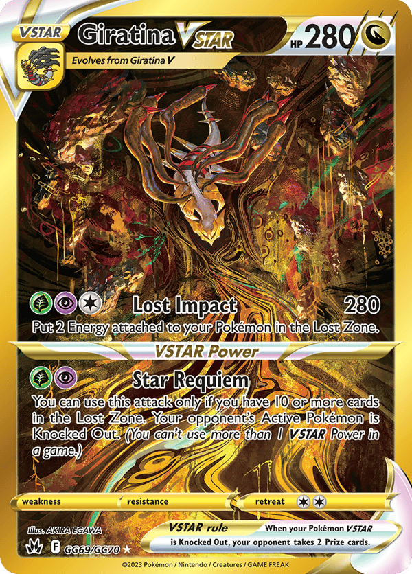 Giratina VSTAR – Rare Secret – Crown Zenith Galarian Gallery