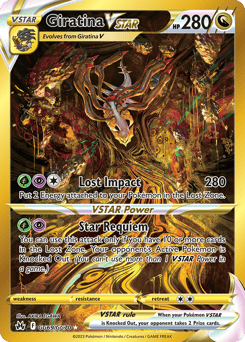 Giratina VSTAR – Rare Secret – Crown Zenith Galarian Gallery