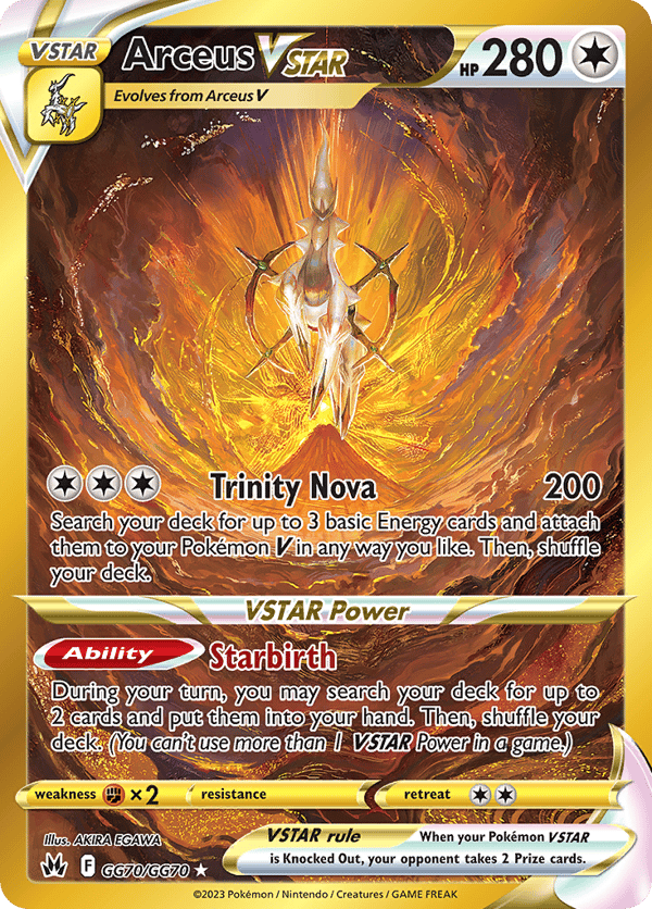Arceus VSTAR – Rare Secret – Crown Zenith Galarian Gallery