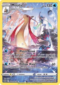 Milotic – Trainer Gallery Rare Holo