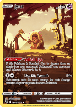 Jynx – Trainer Gallery Rare Holo