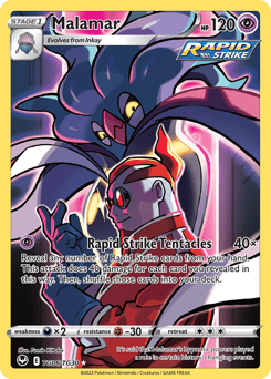 Malamar – Trainer Gallery Rare Holo