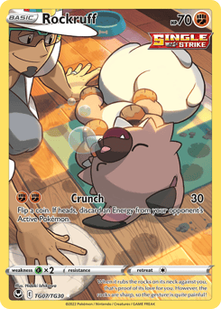 Rockruff – Trainer Gallery Rare Holo