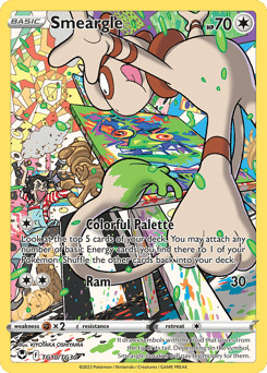 Smeargle – Trainer Gallery Rare Holo