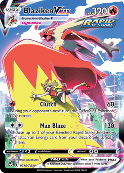 Blaziken VMAX – Rare Holo VMAX