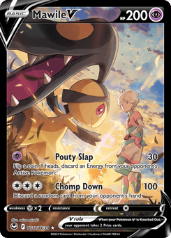 Mawile V – Rare Holo V