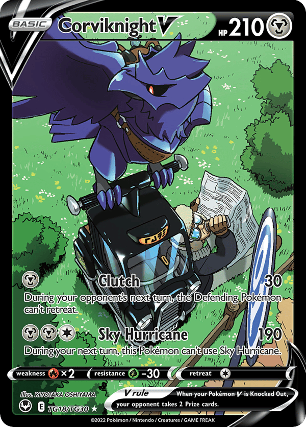Corviknight V – Rare Holo V – Silver Tempest Trainer Gallery