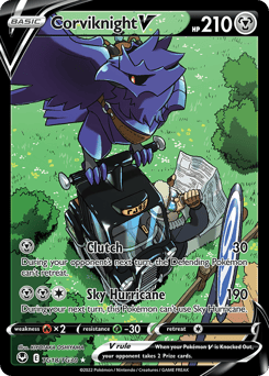 Corviknight V – Rare Holo V