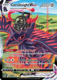 Corviknight VMAX – Rare Holo VMAX