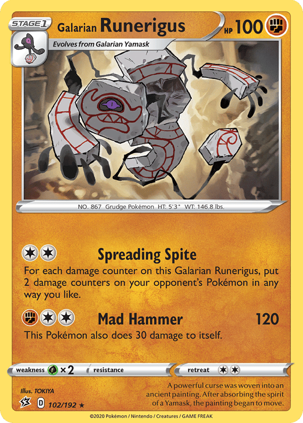 Galarian Runerigus – Rebel Clash
