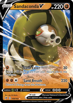 Sandaconda V – Rare Holo V