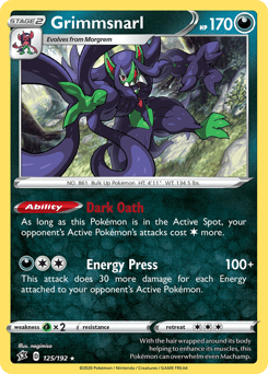 Grimmsnarl – Rare Holo