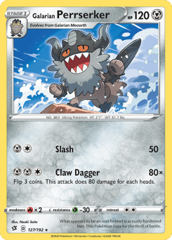 Galarian Perrserker – Rare