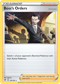Boss's Orders – Rare Holo