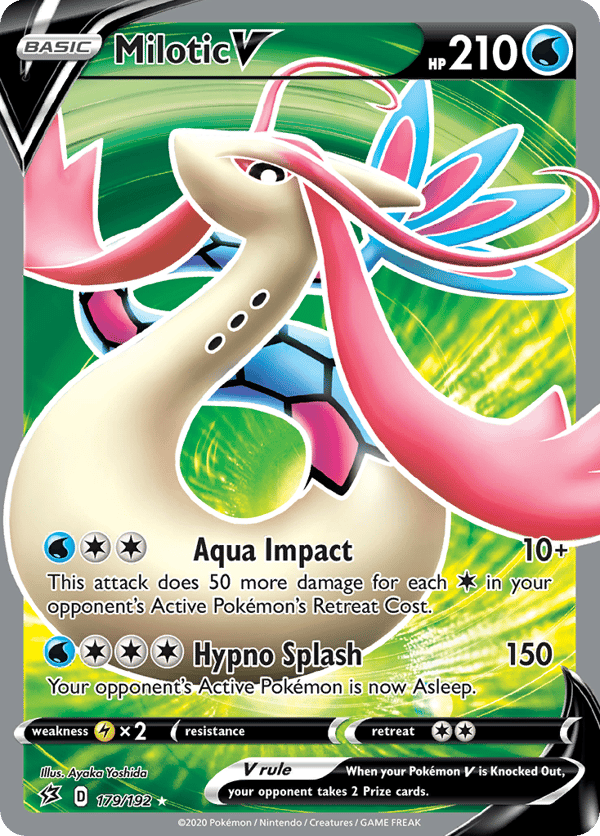 Milotic V – Rare Ultra – Rebel Clash