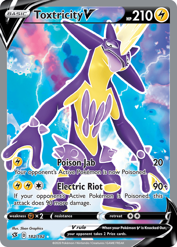 Toxtricity V – Rare Ultra – Rebel Clash