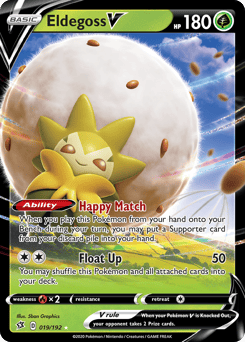 Eldegoss V – Rare Holo V