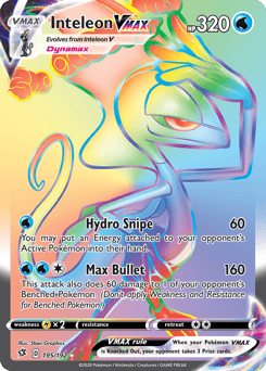 Inteleon VMAX – Rare Rainbow