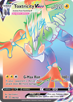 Toxtricity VMAX – Rare Rainbow