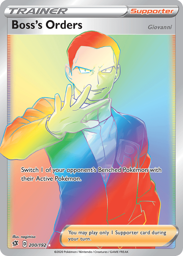 Boss's Orders – Rare Rainbow – Rebel Clash