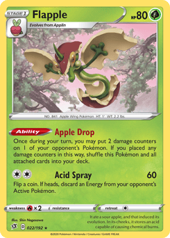 Flapple – Rare Holo
