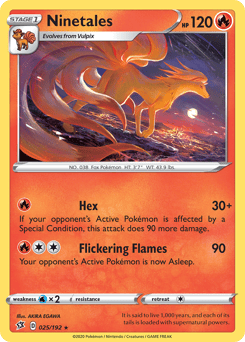 Ninetales – Rare – Rebel Clash