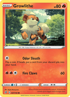 Growlithe – Common – Rebel Clash
