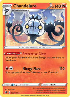 Chandelure – Rare Holo