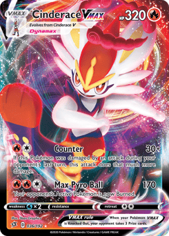 Cinderace VMAX – Rare Holo VMAX