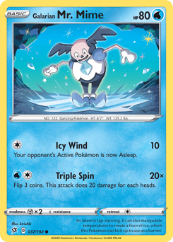 Galarian Mr. Mime – Common – Rebel Clash