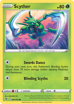 Scyther – Common – Rebel Clash