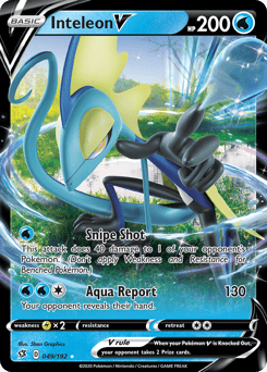 Inteleon V – Rare Holo V