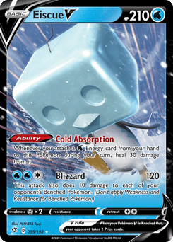 Eiscue V – Rare Holo V