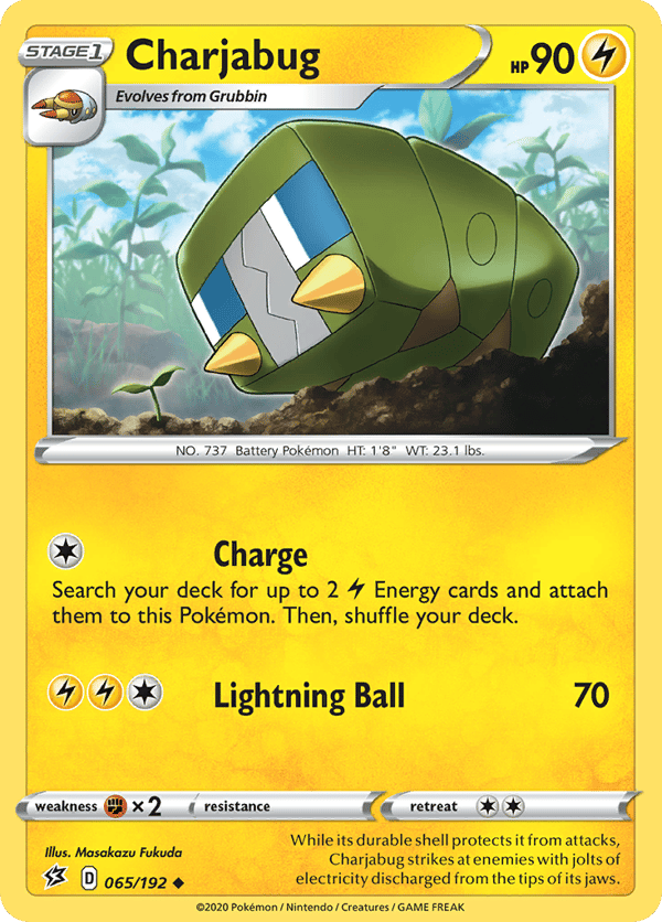 Charjabug – Uncommon – Rebel Clash