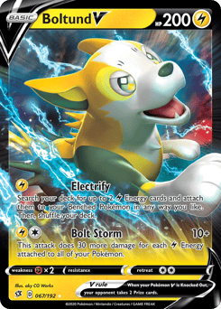 Boltund V – Rare Holo V