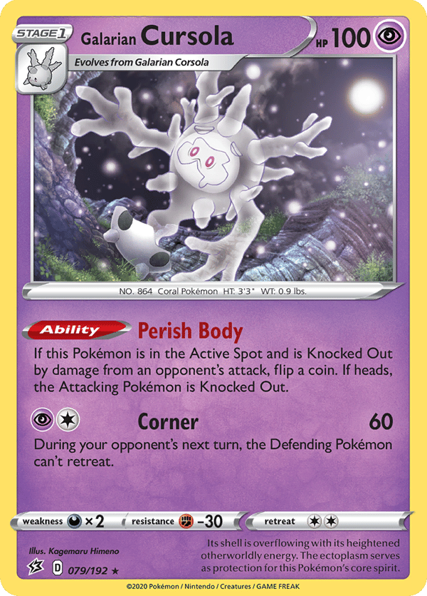 Galarian Cursola – Rebel Clash