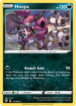 Hoopa – Rare Holo