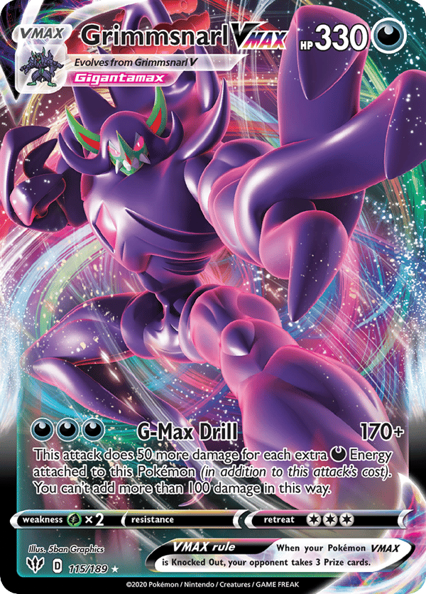 Grimmsnarl VMAX – Darkness Ablaze
