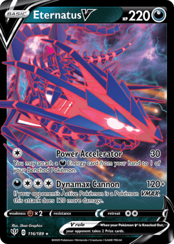 Eternatus V – Rare Holo V