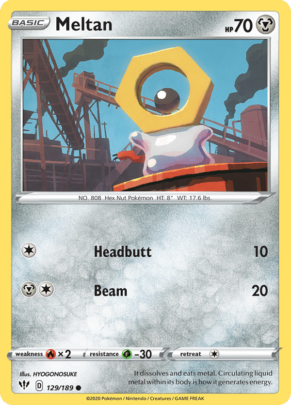 Meltan – Common – Darkness Ablaze